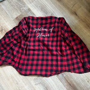 Matron of honor flambee